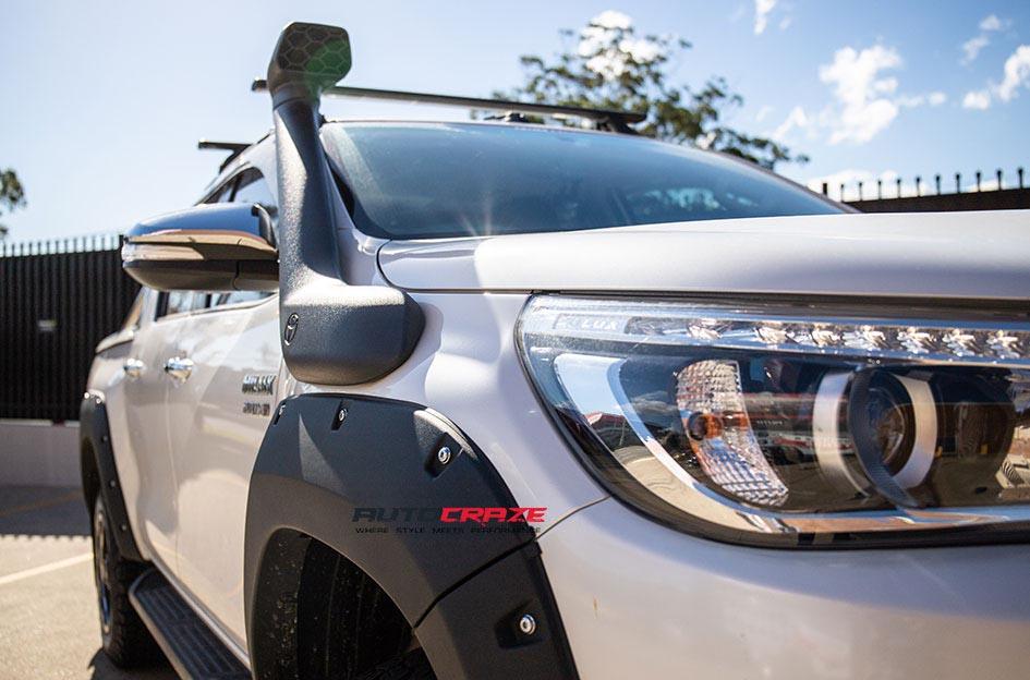 TOYOTA HILUX N80 4WD GD07 MATTE BLACK MILLED